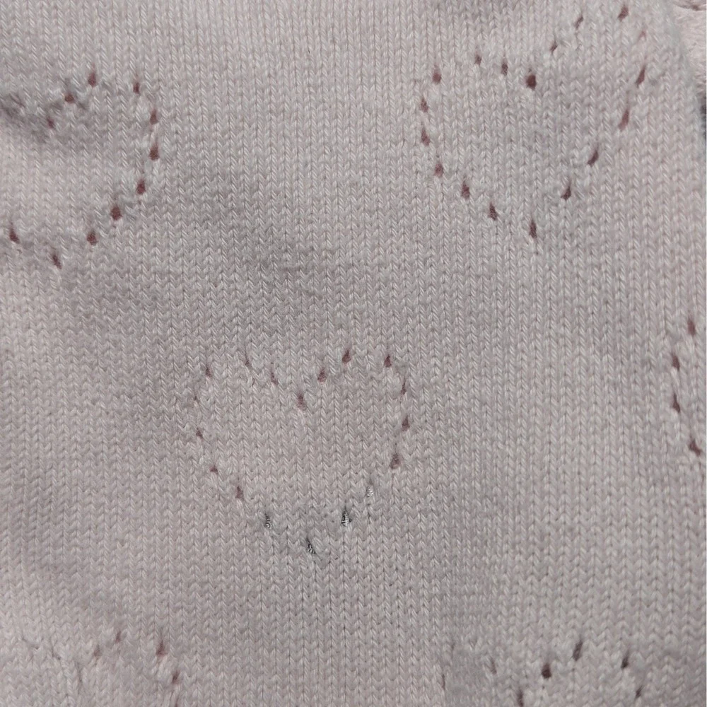 Baby Gap‎ Pink Pointelle Knit Cardigan | 6–12 Months  Brand: Baby Gap